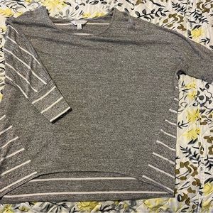 Gray Tunic Sweater XL